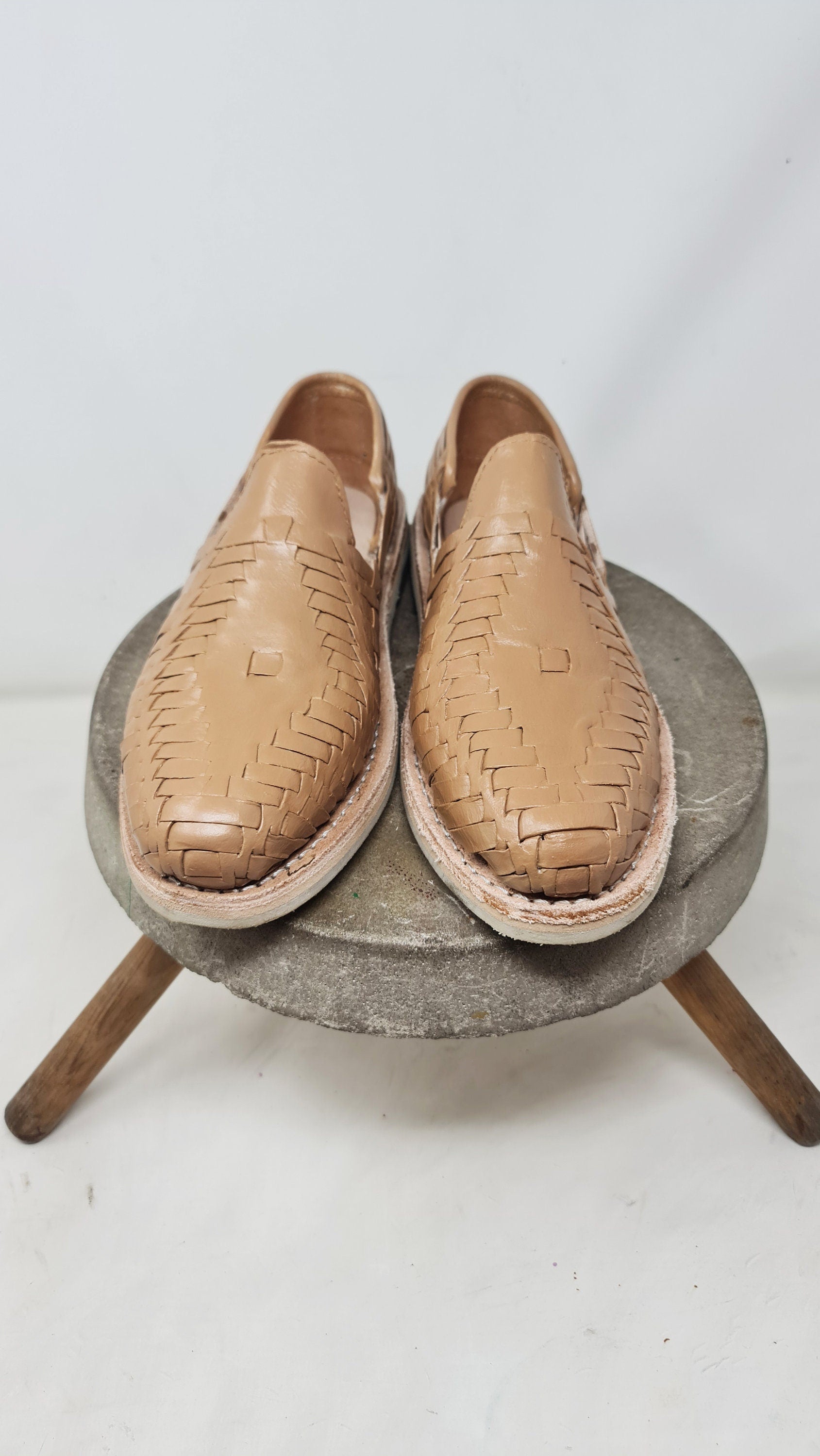 Men's Mexican Huaraches in Taupe | Comfort and Neutral Style | Closed Toe | Shipped Directly from Mexico