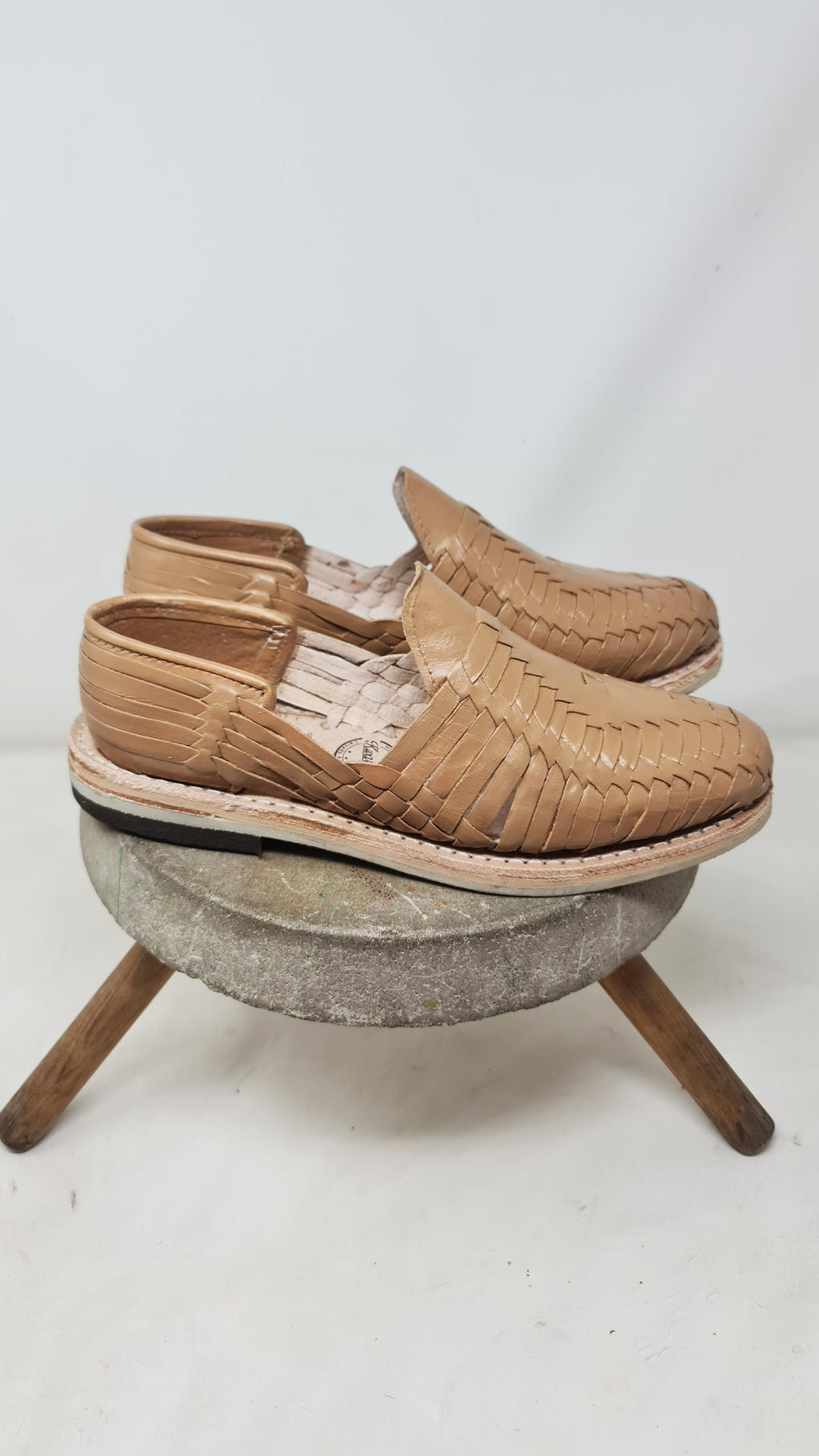 Men's Mexican Huaraches in Taupe | Comfort and Neutral Style | Closed Toe | Shipped Directly from Mexico