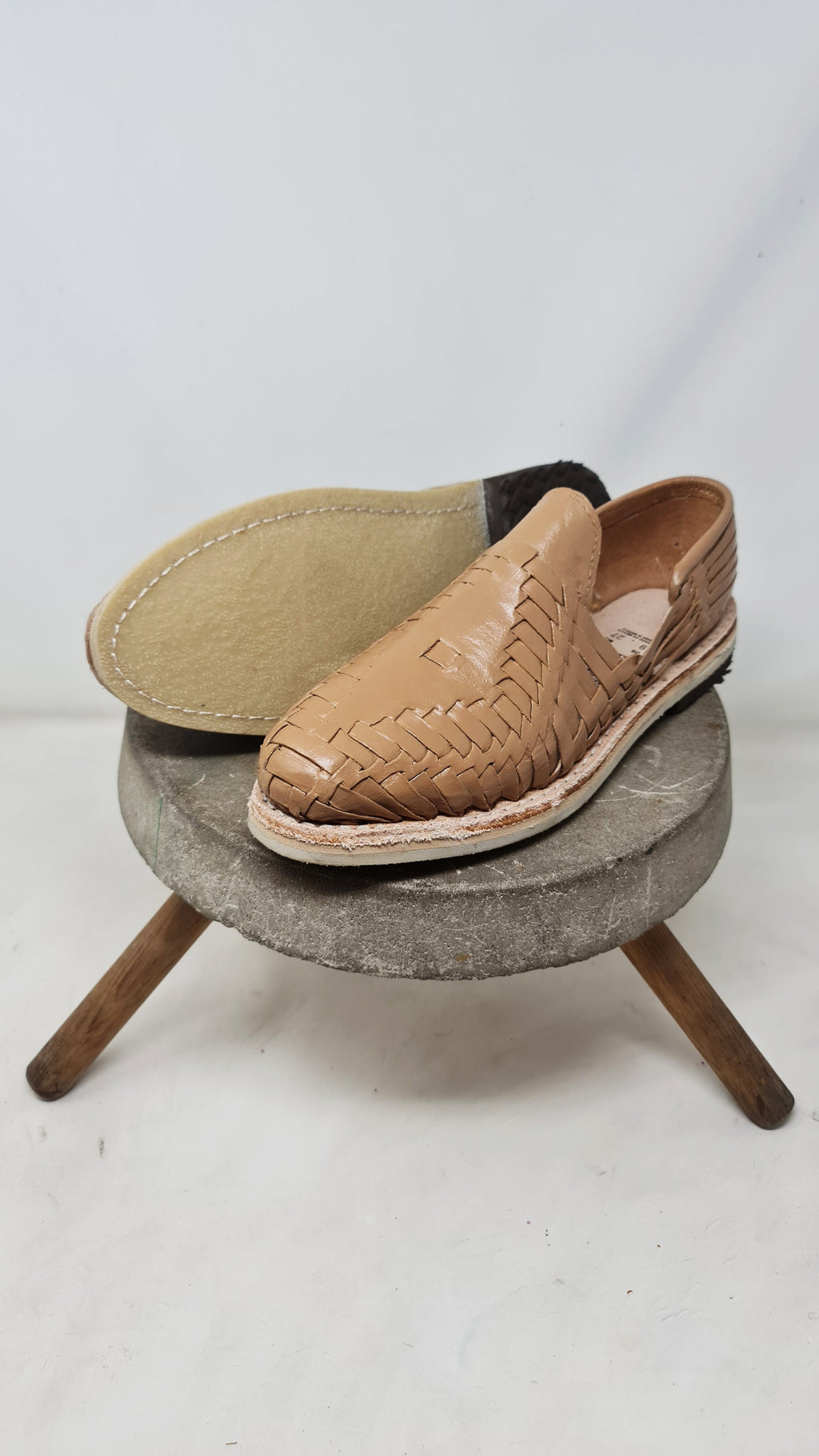 Men's Mexican Huaraches in Taupe | Comfort and Neutral Style | Closed Toe | Shipped Directly from Mexico