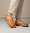 Mens Huaraches sandals mexican. 100% leather, vintage. huarache artesanal pachuco. hecho a mano