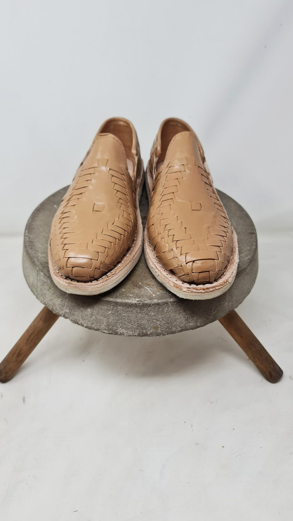 Men's Mexican Huaraches in Taupe | Comfort and Neutral Style | Closed Toe | Shipped Directly from Mexico