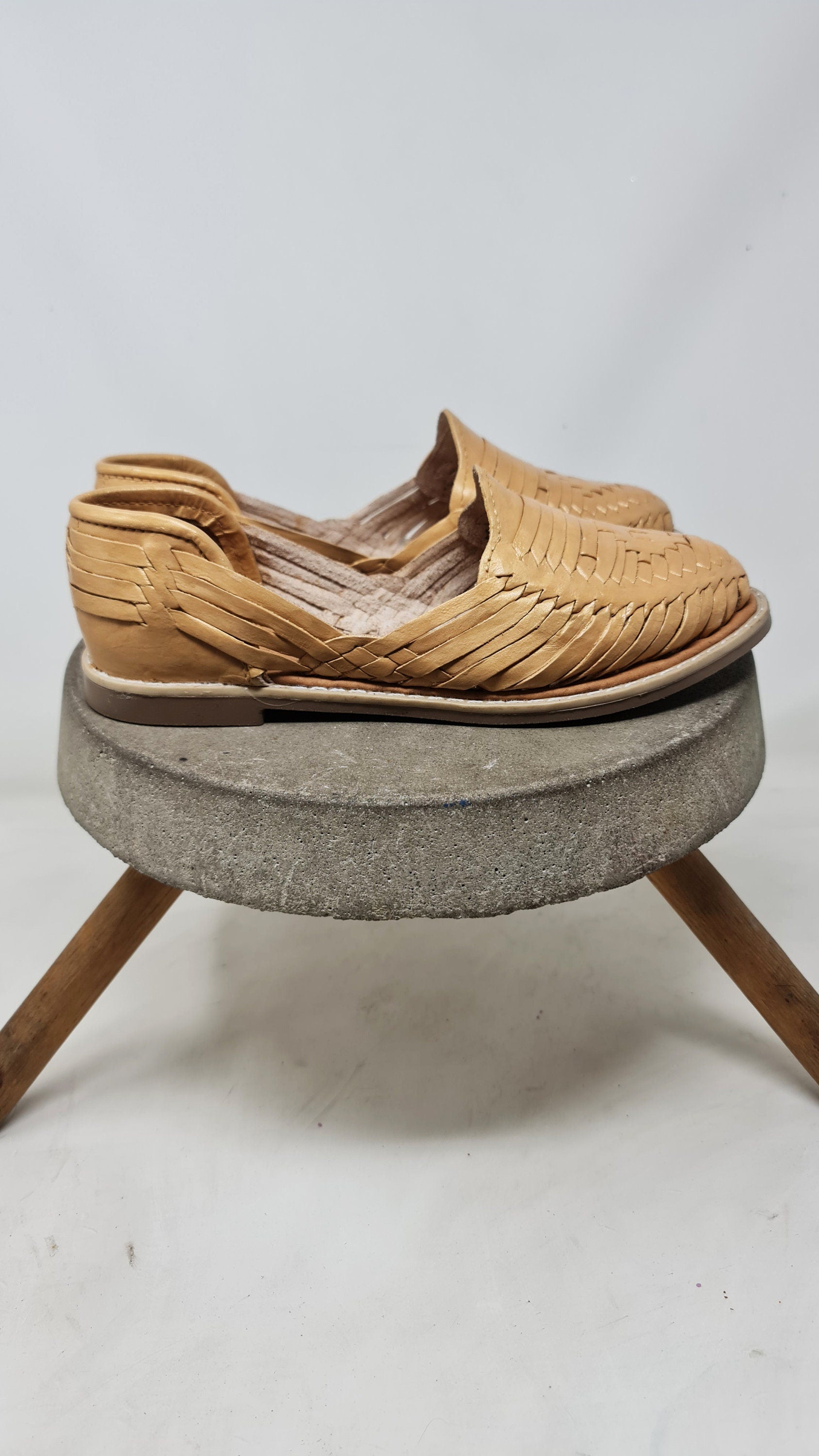 Mexican Huaraches for Women, Exclusive Champagne - Handcrafted and Comfortable Sandals - Direct Shipping from Mexico
