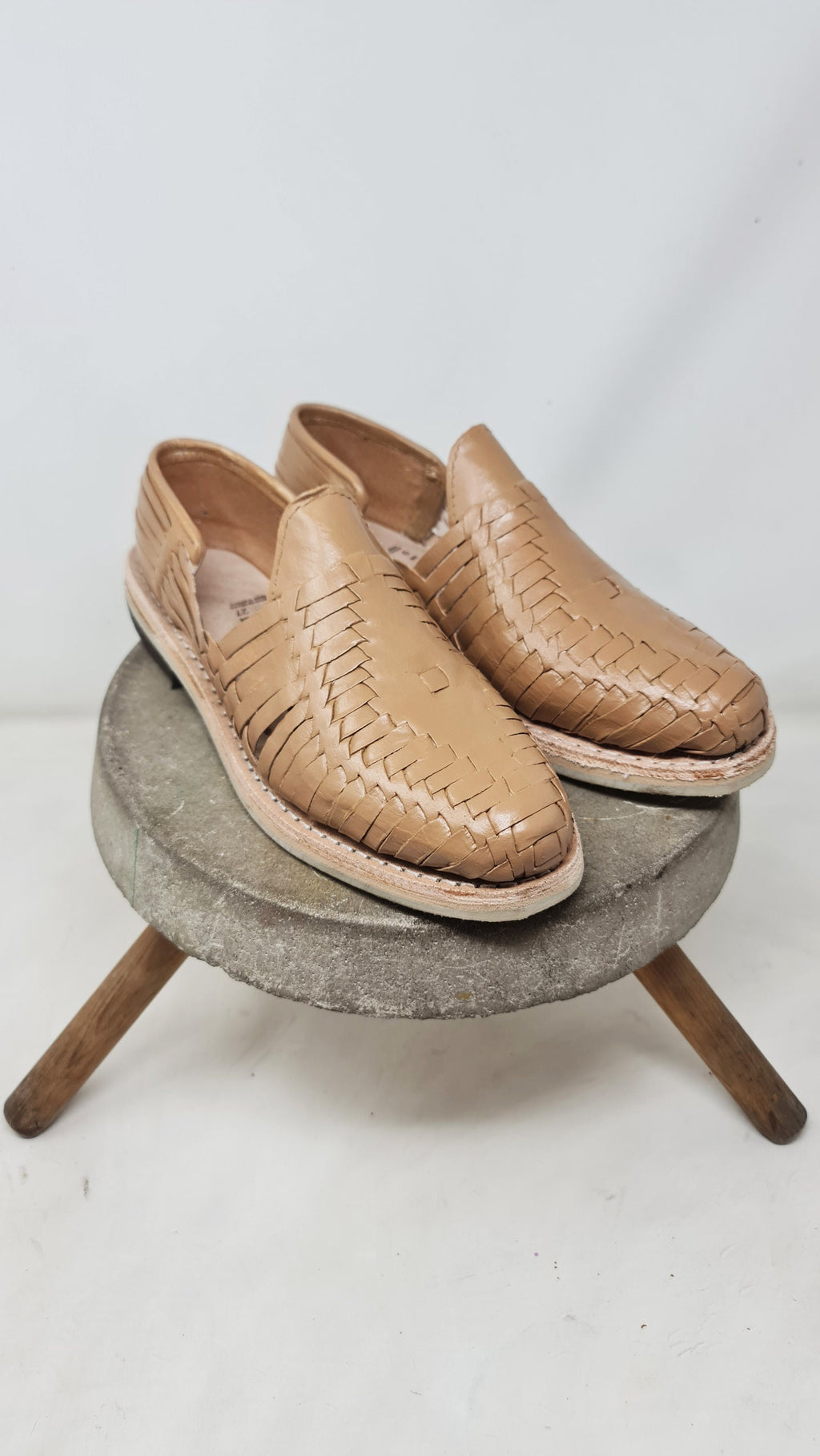 Men's Mexican Huaraches in Taupe | Comfort and Neutral Style | Closed Toe | Shipped Directly from Mexico
