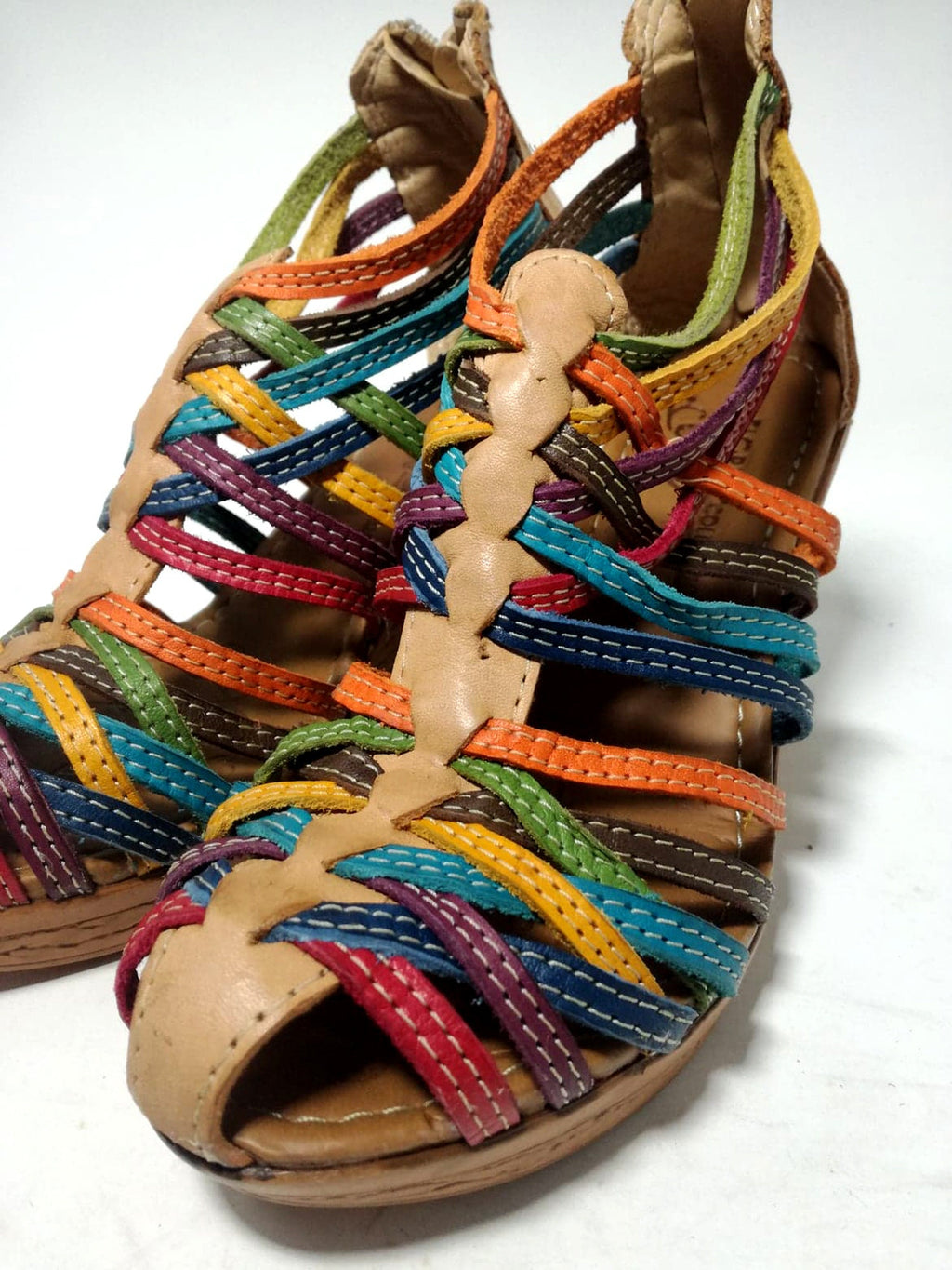 Huaraches for women, Mexican huaraches, Mexican sandal, high huarache, leather. Traditional Mexican huarache.