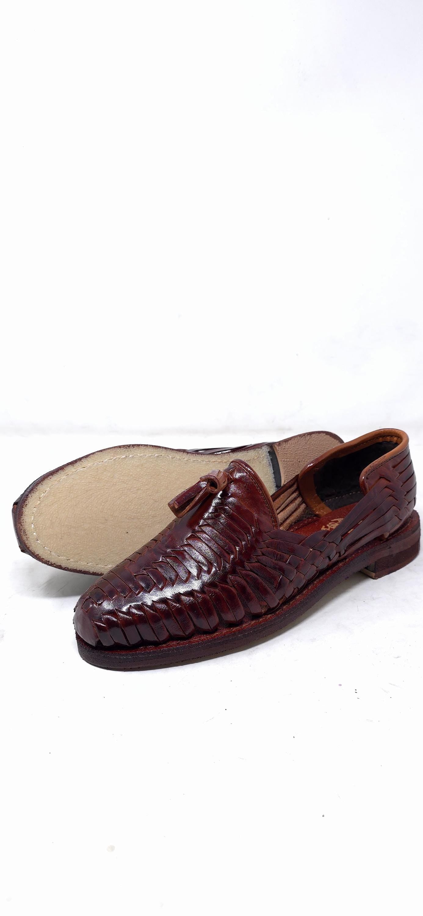 Women's tassel huaraches with a durable rubber sole, Kwarachi