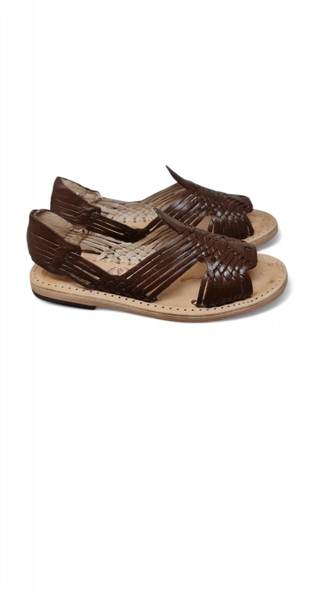 Pachuco Women's Light Brown Huaraches Exclusive - Handmade Mexican Leather Sandals with Unmatched Comfort