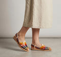 Colorful Mexican Huaraches for Women with Ventilated Design | Shipped from Mexico