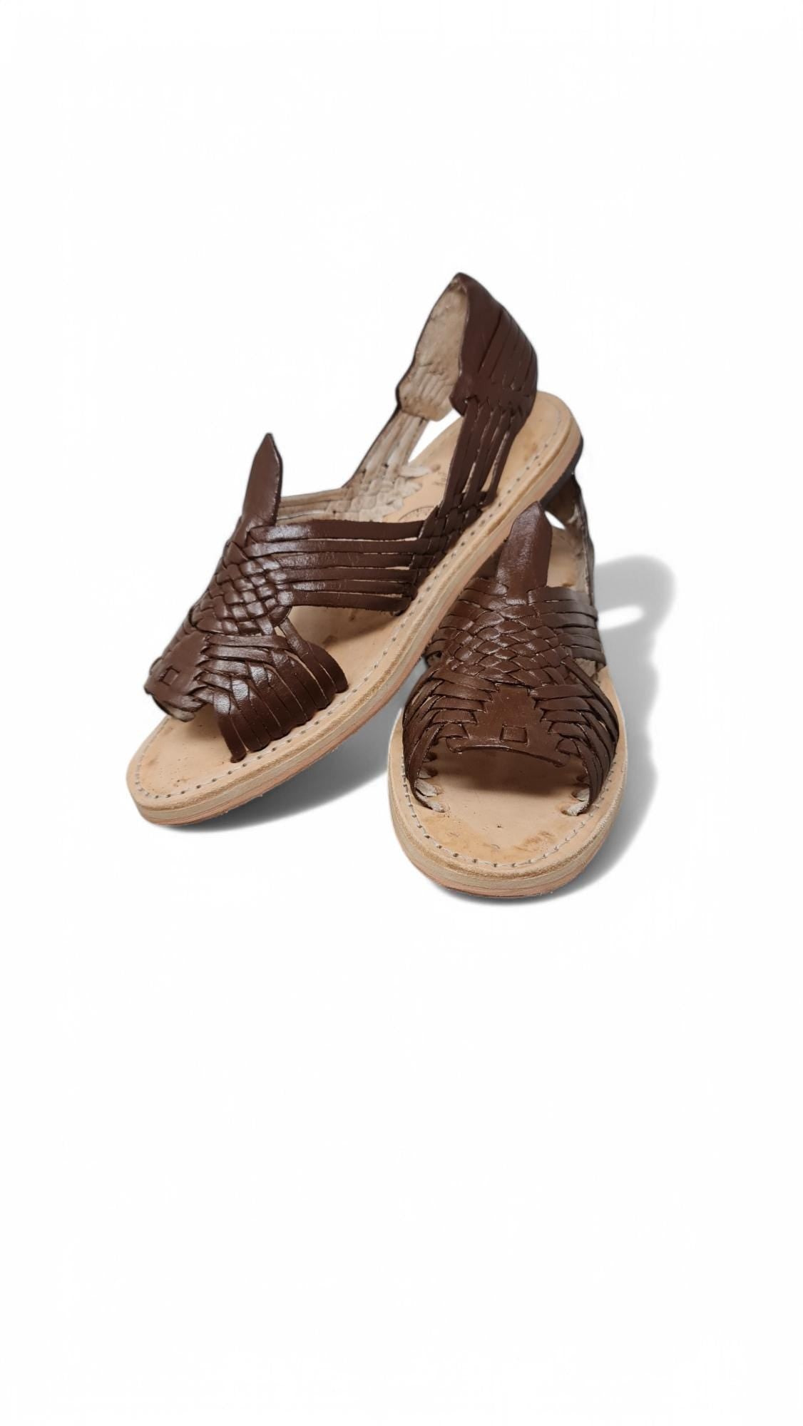 Pachuco Women's Light Brown Huaraches Exclusive - Handmade Mexican Leather Sandals with Unmatched Comfort