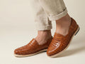 Men's Mexican Handmade Leather Huaraches – Walnut