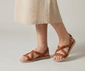 Women's leather huaraches, cool and comfortable handmade sandals