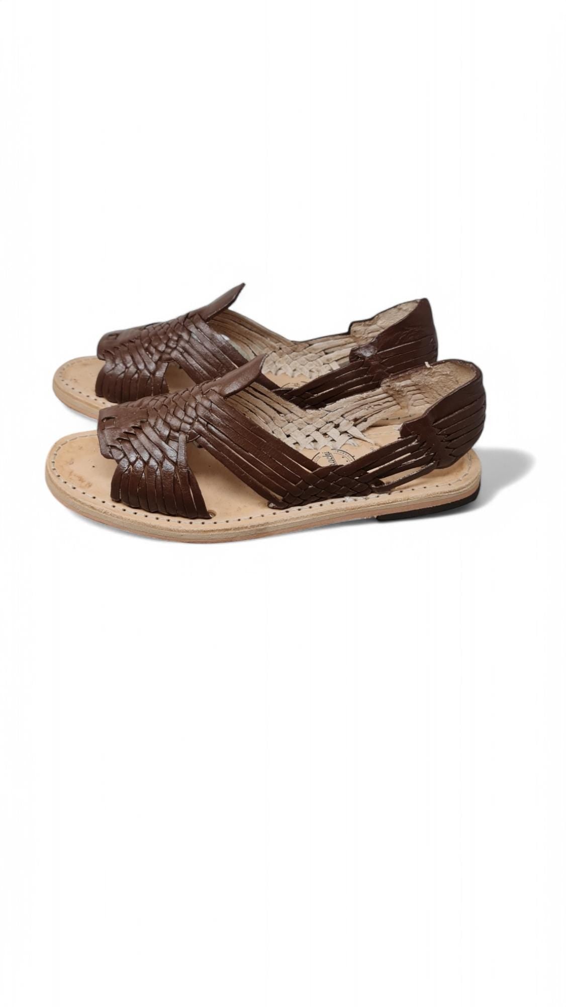 Pachuco Women's Light Brown Huaraches Exclusive - Handmade Mexican Leather Sandals with Unmatched Comfort