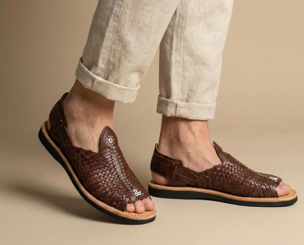 Men's Mexican Huaraches, Premium Quality Leather Sandals
