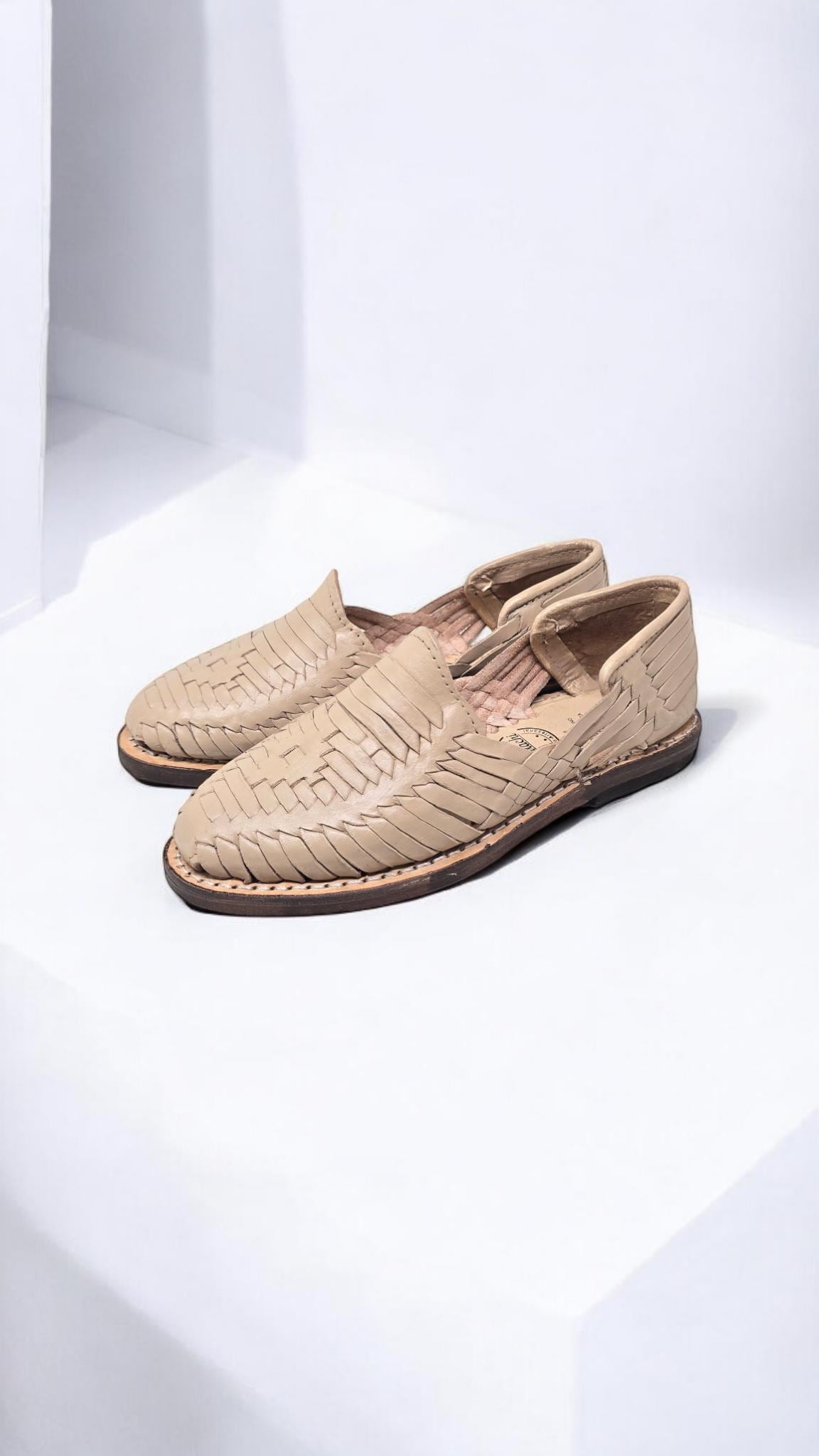 Women's neutral-color huaraches, a comfortable, breathable everyday sandal