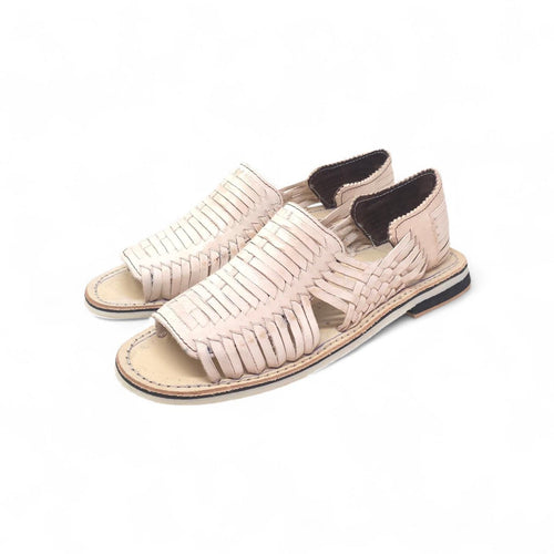 Huaraches abiertos para hombre – natural, suela de crepé
