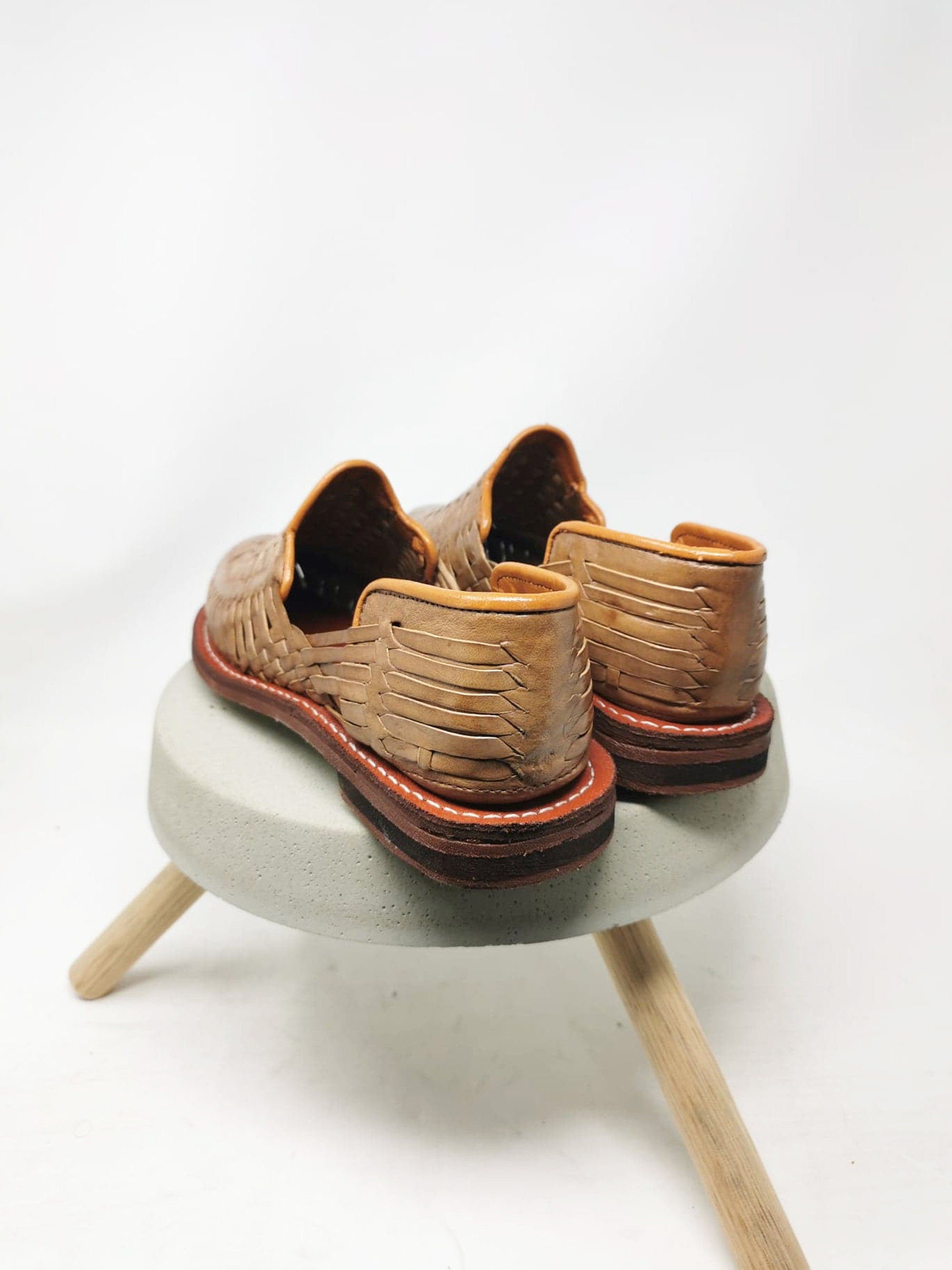 Handmade Huaraches Made in Mexico - All Sizes - Mexican Leather Sandal - Men's Mexican Handmade - Men's Mexican Huaraches