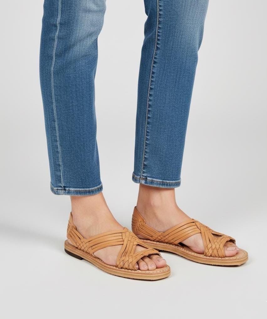Handmade Leather Sandals - Hand-Woven Huarache Style, Comfortable and Stylish Summer Shoes for Women