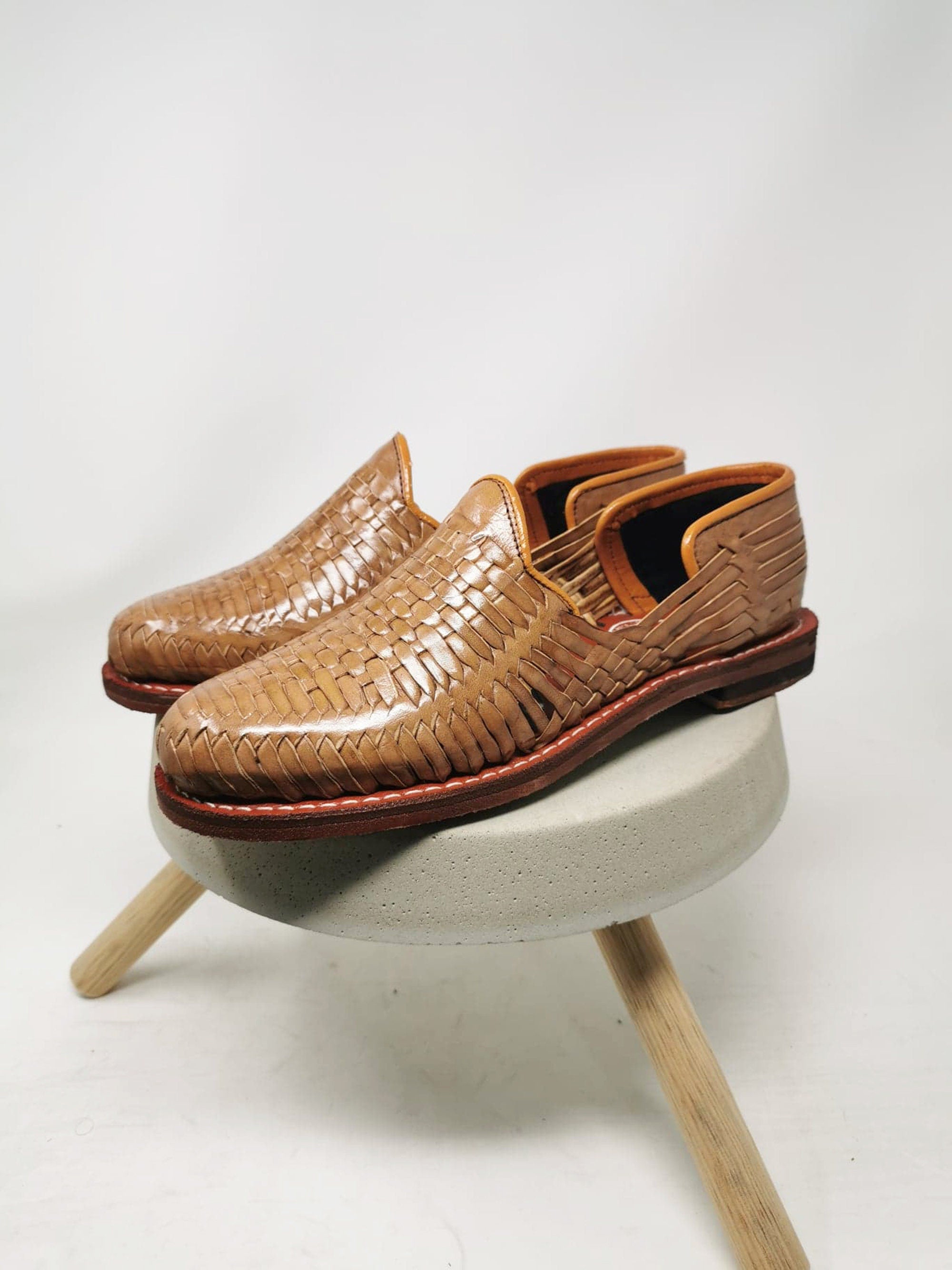 Handmade Huaraches Made in Mexico - All Sizes - Mexican Leather Sandal - Men's Mexican Handmade - Men's Mexican Huaraches