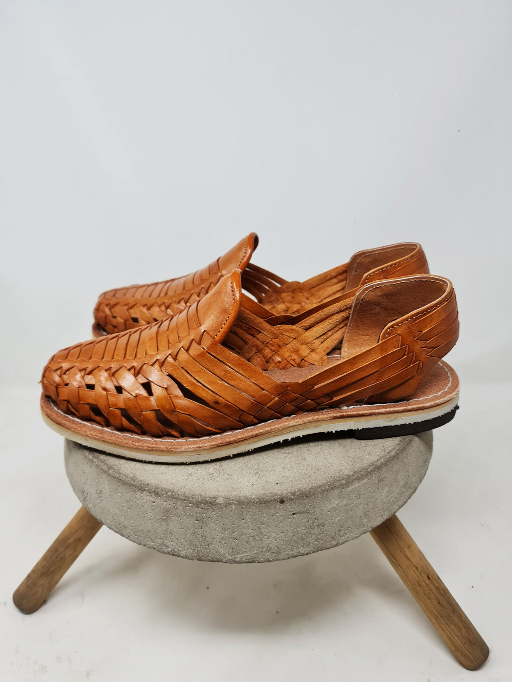 Mexican Huaraches for men, huaraches color marrón para hombre, sandalias estilo esqueleto