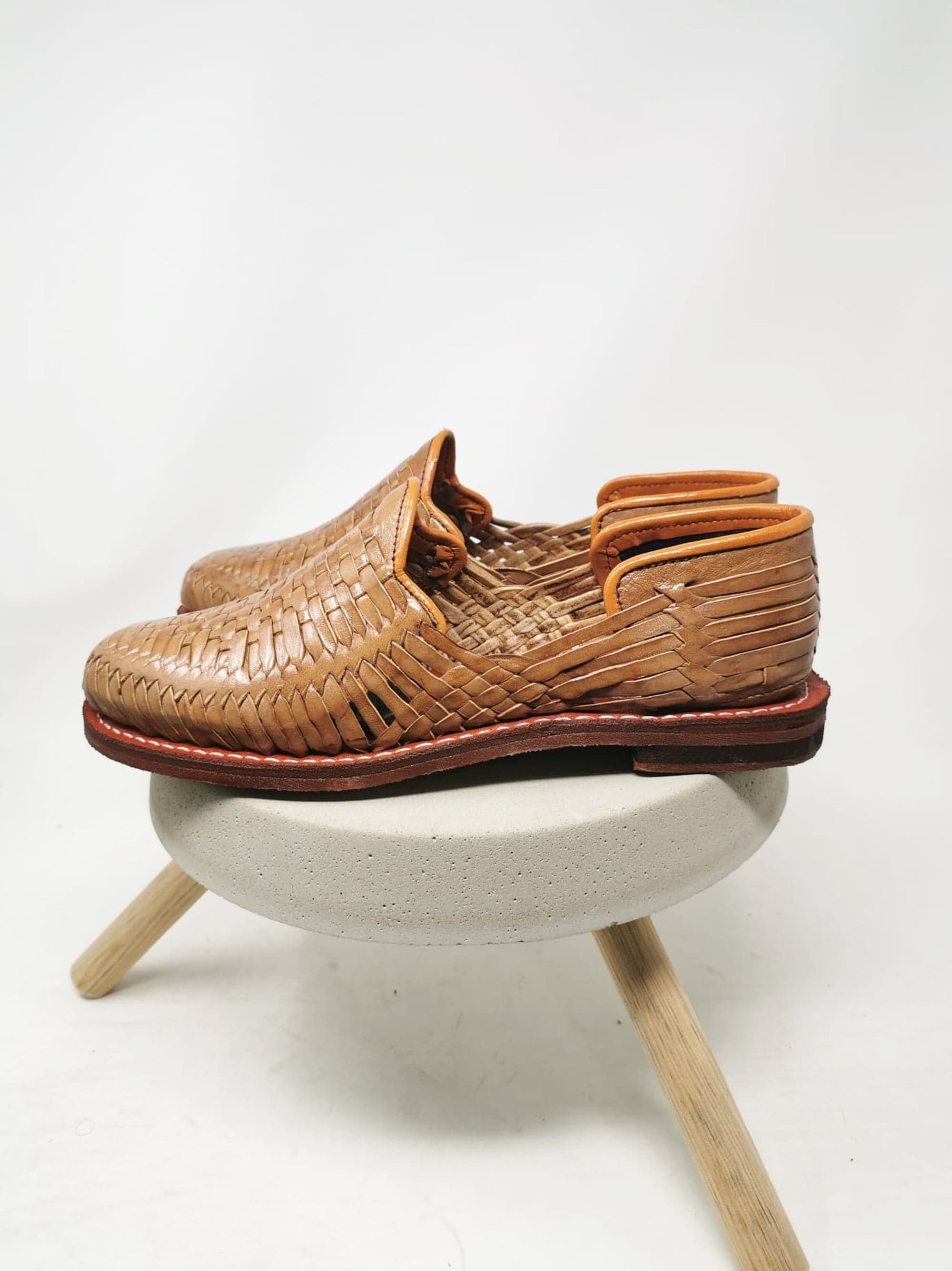 Handmade Huaraches Made in Mexico - All Sizes - Mexican Leather Sandal - Men's Mexican Handmade - Men's Mexican Huaraches