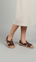 Pachuco Women's Light Brown Huaraches Exclusive - Handmade Mexican Leather Sandals with Unmatched Comfort