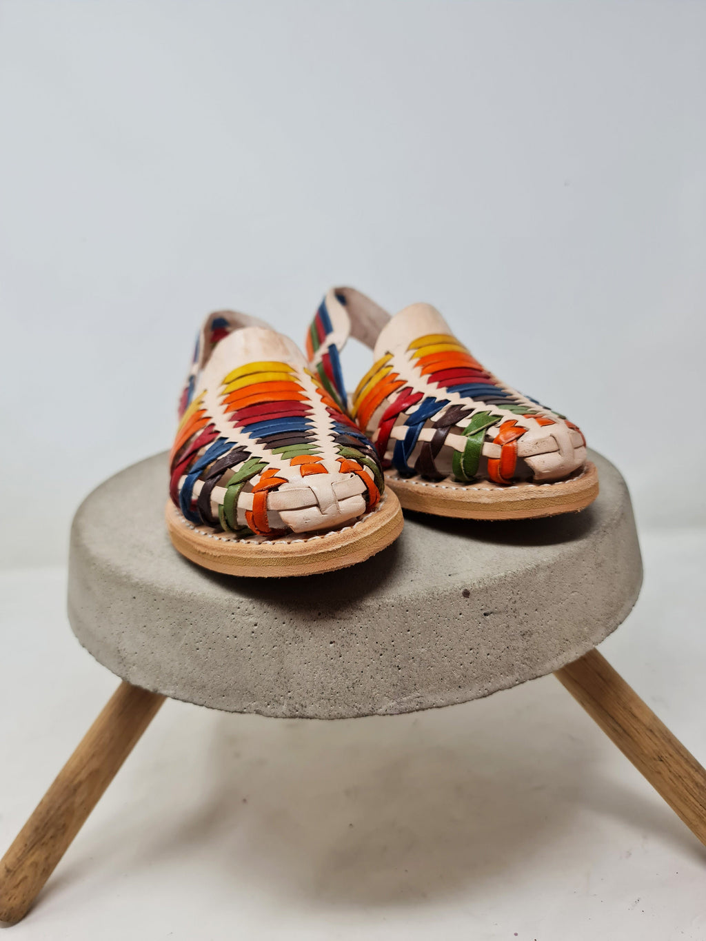 Colorful Mexican Huaraches for Women with Ventilated Design | Shipped from Mexico