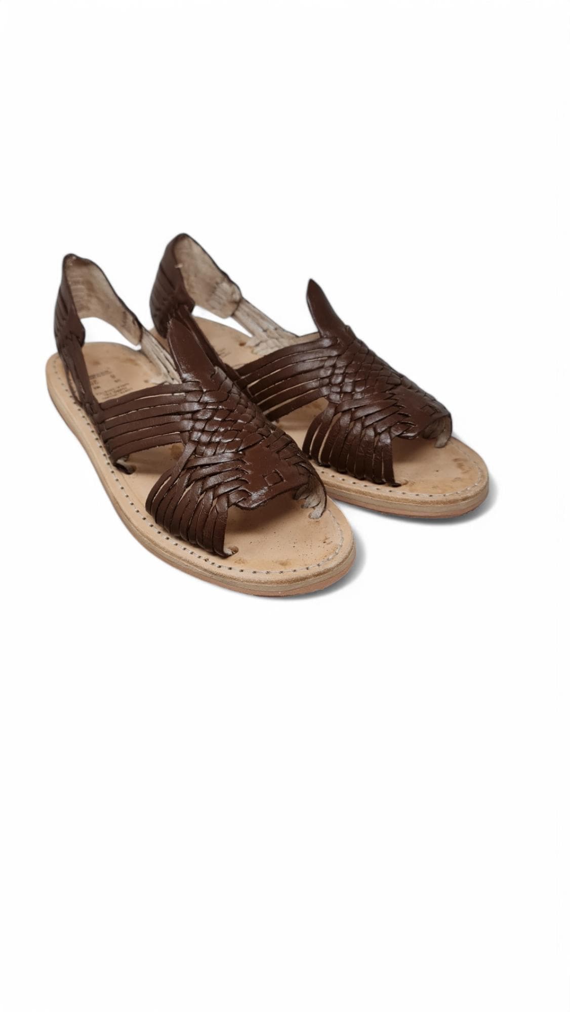 Pachuco Women's Light Brown Huaraches Exclusive - Handmade Mexican Leather Sandals with Unmatched Comfort