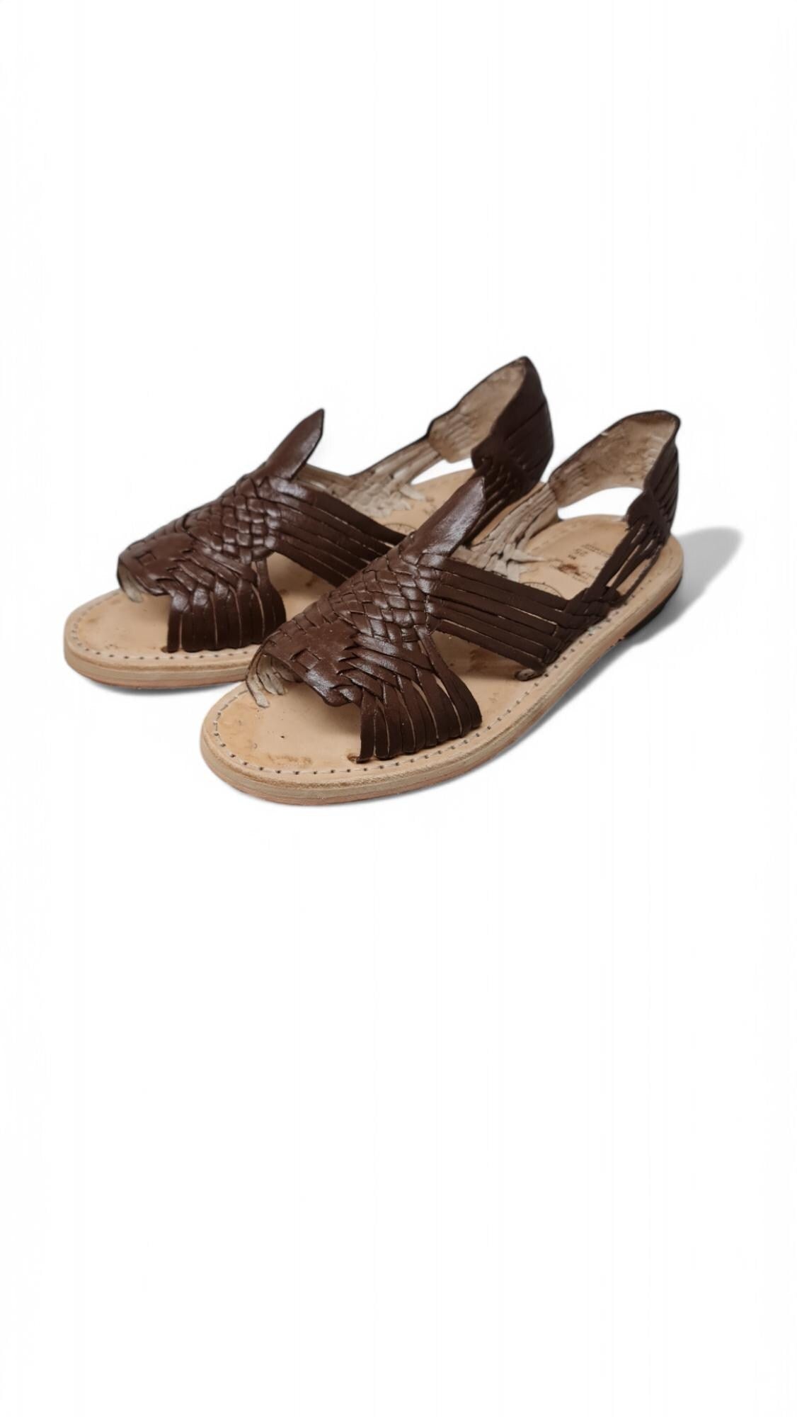 Pachuco Women's Light Brown Huaraches Exclusive - Handmade Mexican Leather Sandals with Unmatched Comfort