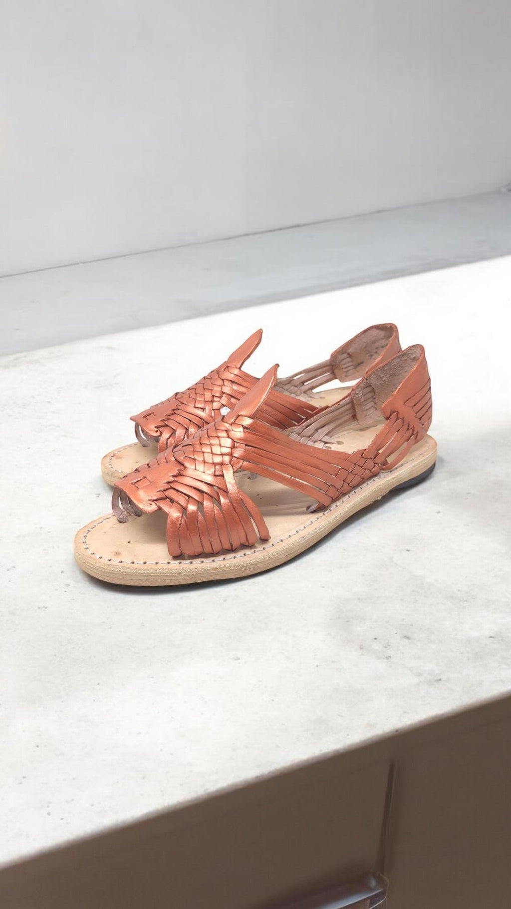 Colorful Artisan Metallic Huaraches for Women - Handmade Mexican Sandals in US Sizes 5-10