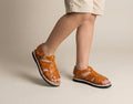 Huaraches for children. Small sizes. Mexican sandal, for kids, leather woven. For babies